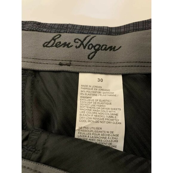 Ben Hogan Performance‎ Flat Front Golf Shorts Gray SPF 50 Moisture Wicking Sz 30 - Picture 5 of 7